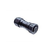 Amphenol LTW ACC-03BFFC-SL7SP0 Circular Metric Connectors Ceres, Middle Size, Plastic, 20A, 03 pins, Female Connector, Female Contact, Straight, Screw Thread, Crimp, Field Installable, F6.0 - F8.0mm, IP67