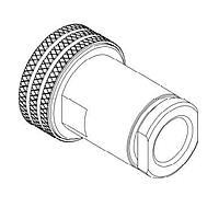 Radiall R183010007 Connectors 4.3-10 / STRAIGHT PLUG PUSH PULL CLAMP TYPE CABLE 10+11/50 S+D
