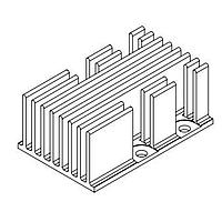 Vicor 43807-09 Heat Sinks 4414 HS Long 22.86mm tall
