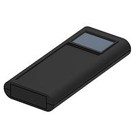 BOPLA 34600000 Enclosures ENCLOSURE, BOS 600, DISP SCRN, 172 X 77 X 25MM, ABS, RAL 9005