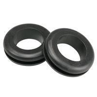 Essentra Components GR3406A Open Hole GROMMETS:SBR BLACK 60D