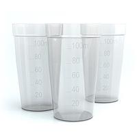 Mettler Toledo 51109388 Beaker PP (100mL), 120 pcs.