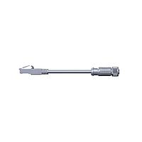 Amphenol LTW MSDS04FL-SPBML-SEA05 Sensor Cables / Actuator Cables M12 Circular Metric Connector, D Code, Metal, 4A, 04 pins, Female Connector, Female Contact, M12 Straight-to-RJ Straight, Screw Thread, Overmolded Double Ended, Length 500mm, IP68 / IP69K