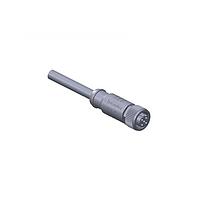 Amphenol LTW MSBS-02BFFM-SL8M02 Sensor Cables / Actuator Cables M12 Circular Metric Connector, B Code, PROFIBUS, Metal, 4A, 02 pins, Female Connector, Female Contact, Straight, Screw Thread, Overmolded, Length 2000mm, IP68 / IP69K