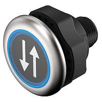 EAO 84-ADKS-B15-04AF Touch Sensor Series 84 IO-Link Touch stainless steel-Dynamic, Symbol B15, 8.4...32V DC, Automatic, PNP-NO, 3-pol., connector M12, LED1: Green, LED2: Red, Configuration: 1199
