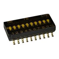 CTS Electronic Components 218-10LPSTR DIP Switches 10 switch sections SPST