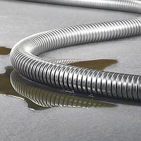 HellermannTyton SSU25-25M Conduit & Tubing HelaGuard Metallic Conduit, Extra Flexible, 0.75" (25mm) Dia, SS316, Metal, 82 ft/reel