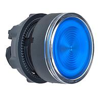 SCHNEIDER ZB5AA68 Head FLUSH W/TRNSPRNT CAP, BLUE