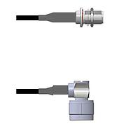 Amphenol Custom Cable Q-1X02F0008072i RF Cable Assemblies N-SJB/N-RP RG58 72I
