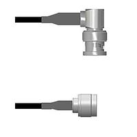 Amphenol Custom Cable Q-0E02N0008036i RF Cable Assemblies BNC-RP/N-SP RG58 36I