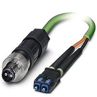 PHOENIX CONTACT 1408865 Fiber Optic Cable Assemblies FOC-PN-B-1000/M12-C/ SCRJ/1