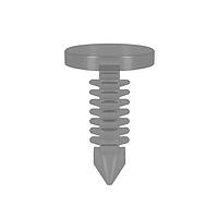 Essentra Components 495223 Push-In Rivet CLR B/PUSH HOLE6.4 PAN2.3-8.9