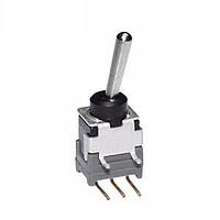 NKK Switches B13AH Toggle Switches SPDT .394 BAT RIGHT ANGLE