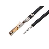 Molex 219681-1101 Pre-Crimped Lead Pre-Crimped Lead SL Female-to-Pigtail (Sn) Plating 75mm 28 AWG Blk