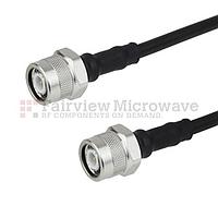 Fairview FMC0303202 TNC Male to TNC Male Cable LMR-200-FR Coax