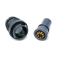 Amphenol Alden 300976 Connectors 12POLE RCPT FPNL MNT 22 AWG