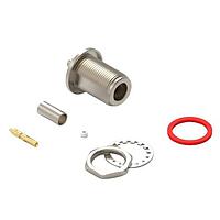 Wurth Elektronik 60426522411520 Cable Connectors WR-NTYPE Cable Connector Bulkhead Jack IP67 Soldered-Crimp Low Loss 200