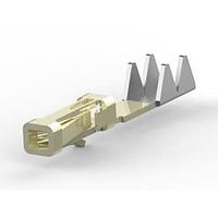 AMP Connectors - TE Connectivity 487406-1 (Cut Strip) Contacts FFC RECPT CONTACT Cut Strip of 100