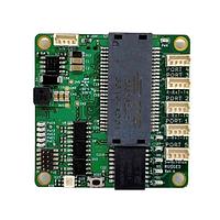 Amphenol Aerospace CF-02BBGGR Ethernet Switches 4 port 10/10011G Mini Ethernet Switch Managed 1.96x1.96 inch Rugged -40C to 105C