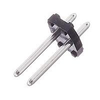 Amphenol Anytek OL0210000000G Headers OL 3.5 - 2P PIN bright tin plated L=16.5mm(F1.3) DIP type NL66 30%GF