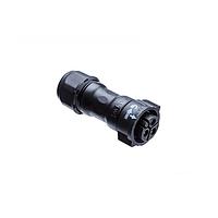 Amphenol LTW CD-08BFFA-QL8MP0 Standard Circular Connector X-Lok, Middle Size, Plastic, 5A, 08 pins, Female Connector, Female Contact, Straight, Push Lock, Crimp, Field Installable, F8.0 - F10.0mm, IP68