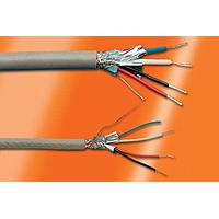 Alpha Wire 6454 WH002 Industrial Data 22AWG 1PR SHIELD 500ft SPOOL WHT