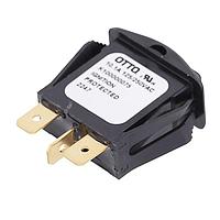 OTTO K100000075 Sealed Rocker Switch K1DBEAAAAA EX HAS ARROWS ON THE BTN.