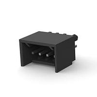 AMP Connectors - TE Connectivity 2-644486-4 Shrouded SHROUDED HEADER 4P Straight Post tin