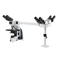 Meiji Techno MT-60/TH-3 Three-Headed Biological Microscope (4X, 10X, 40X, 100X)
