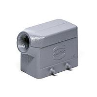 HARTING 09340030501 Hoods METAL HOOD HAN 10B 2 LVR LCKING
