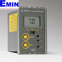 HANNA BL981411-0 pH Mini Controller, 0.1 resolution, 12VDC