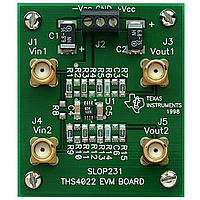 Texas Instruments THS4022EVM High Speed Amplifiers THS4022 Hi-Spd Amp E val Mod