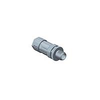 Amphenol LTW M12A-06BMMA-SL8001 Circular Metric Connectors M12 Circular Metric Connector, A Code, Metal, 2A, 06 pins, Male Connector, Male Contact, Straight, Screw Thread, Solder, Field Installable, F4.5 - F6.5mm, IP68 Mated