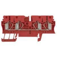 Weidmuller 1683420000 Feed Through Terminal Block ZDU 2.5/4AN RD