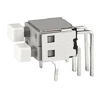 NKK Switches GB215A2H-BB Sealed SPST OFF(ON) WHT/WHT