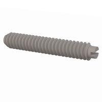 Essentra Components 010440S062 Set Screw Set Screw, Slotted Head, #4-40 Thread, 5/8 Lg