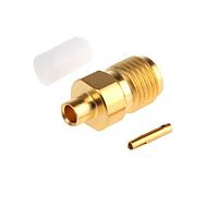Radiall R125222000W Connectors SMA / STRAIGHT JACK SOLDER TYPE CABLE .085