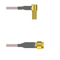 Amphenol Custom Cable Q-2S03F000H012i RF Cable Assemblies SMA-RJB/SMA-SP G142 12I