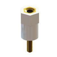 Essentra Components MTNSP-M3-11-2 Standoffs Stndff,Thrd ML/ML,White,11MM Spc