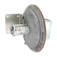 Dwyer 1638-5 Large Diaphragm Pressure Switch, UL/CSA, 15A, Visible Set Point, HVAC (Gauge, 6 inH₂O, NPT Female, 1/8 in)