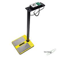 Static Solutions CT-8960 Ohm-Stat™ Deluxe Wrist Strap/Heel Grounder Tester (Full Kit: Meter, Footplate, Stand, HID Reader)