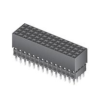 Samtec YTE-120-02-G-6-628 Board to Board & Mezzanine Connectors 2.00 mm FleXYZ(TM) High-Density Elevated Socket Strip