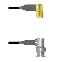 Amphenol Custom Cable Q-3600E0008036i RF Cable Assemblies SMA-RP/BNC-RP RG58 36I