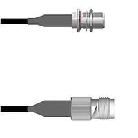 Amphenol Custom Cable Q-1X04J0008012i RF Cable Assemblies N-SJB/TNC-SJ RG58 12I