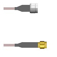 Amphenol Custom Cable Q-2I0680005036i RF Cable Assemblies N-SP/SMA-SP G316 36I