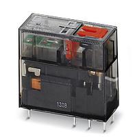 PHOENIX CONTACT 2987972 Single Relay Plug-in, 2 PDTs 230 V AC