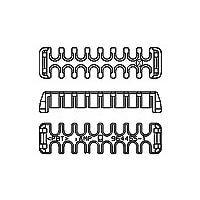 AMP Connectors - TE Connectivity 964455-1 Headers & Wire Housings KONTAKTSICHERUNG16P