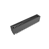 Amphenol FCI HFW21S-4STZE1HLF FFC & FPC Connectors 1.00mm Flex Connector, HFW Straight series, 21 Position, Top Entry Surface Mount, Tin plating, Non-ZIF, Halogen-free .