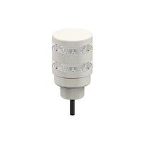 Banner Engineering TL50BLWQ Tower Lights Beacon Tower Light: 1-Color Indicator; Voltage: 12-30 V dc or 24 V ac; Environmental Rating: IP67; Input: Bimodal; Colors: White; M12 Integral QD