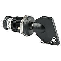 NKK Switches CKM12ATW01-006 Keylock Switches SPDT 3A 16MM ON-ON TUBE KEY